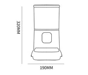Pet Automatic Feeder Large Capacity Smart Voice Recorder APP Control Timer Feeding Cat Dog Food Dispenser With WiFi Pet Bowl